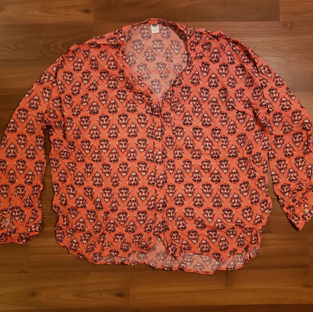 Old Navy 3/4 Sleeve Blouse